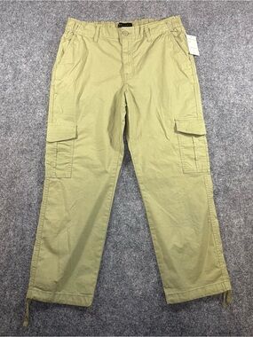 Sanctuary Cargo Pants Olive Green Women’s Size Large Cotton Outdoor Joggers Boho